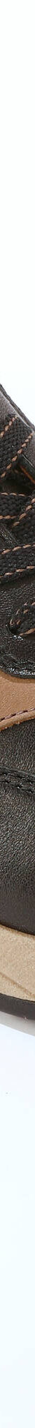 Baskets zippées et lacées en cuir (noir) Baskets zippées et lacées en cuir (noir)